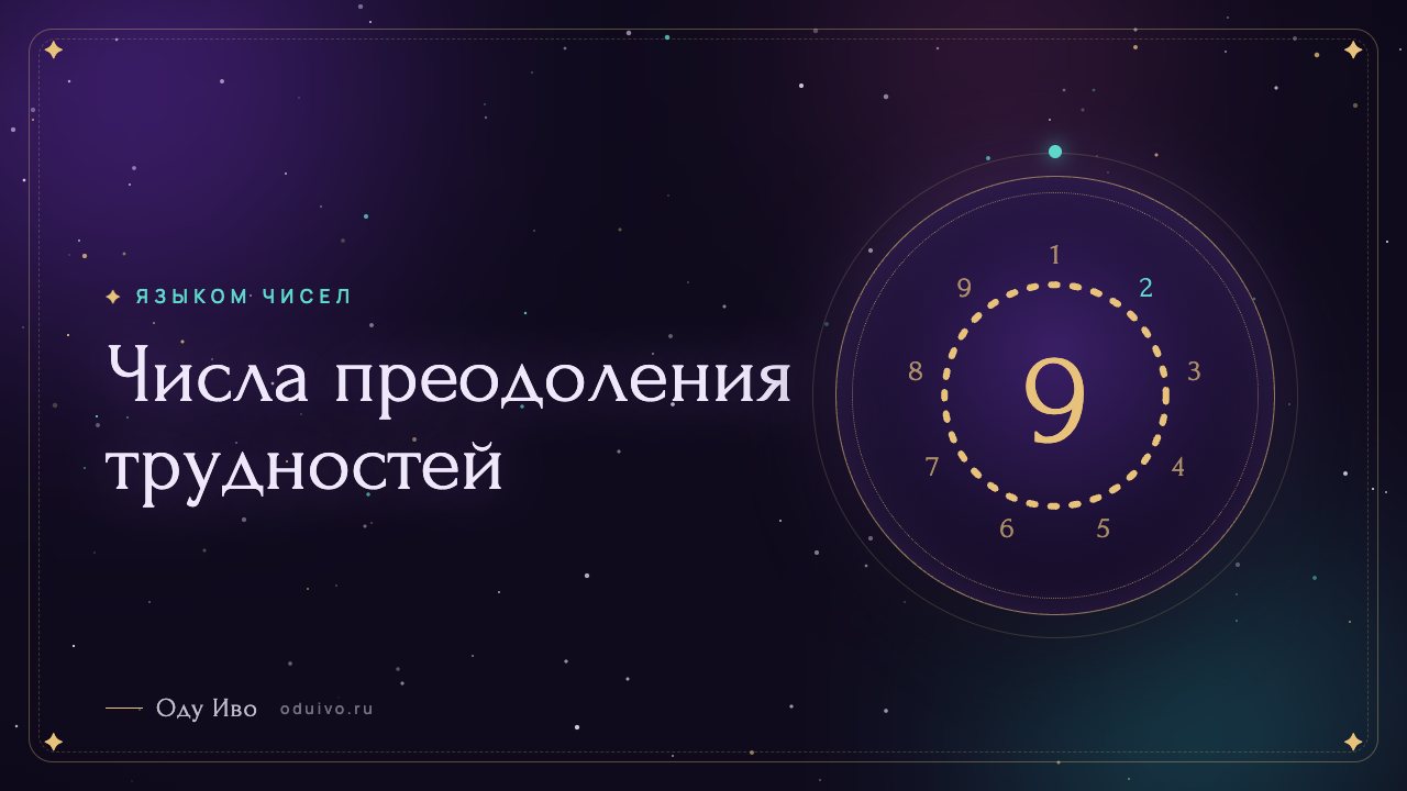 Числа преодоления трудностей