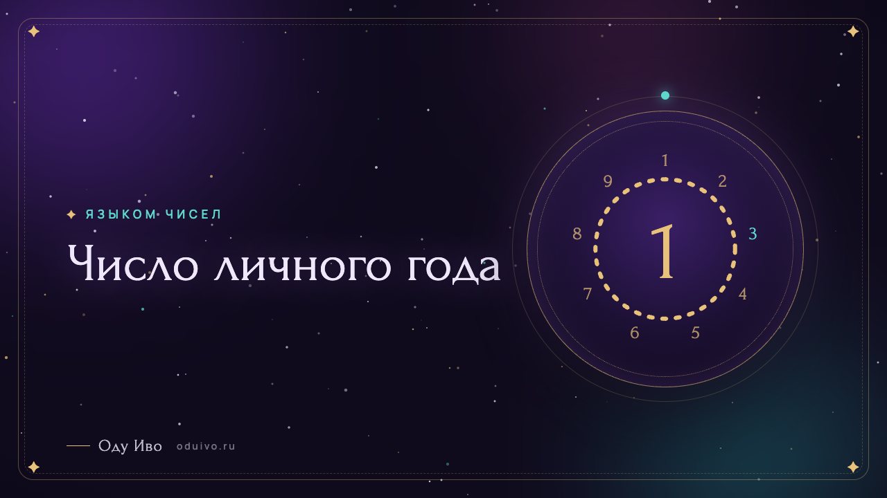 Число личного года